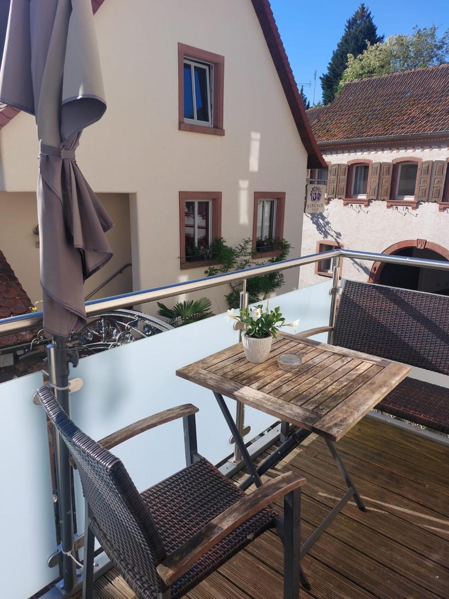 Апартаменти Weingut Schunck Ляйнсвайлер Екстер'єр фото